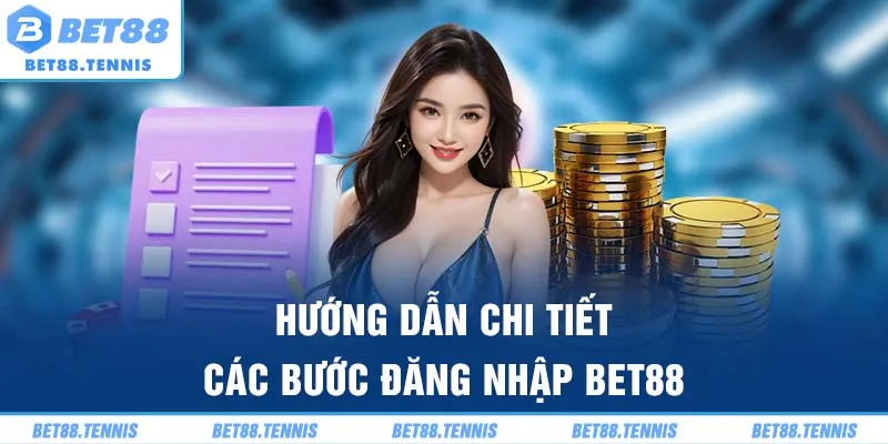 Hướng dẫn chi tiết các bước đăng nhập BET88